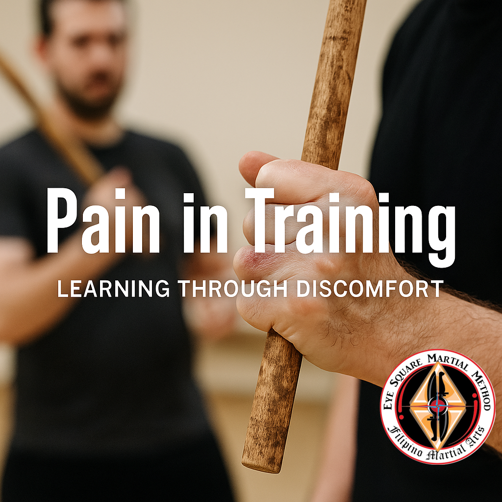 Pain in training, learning through discomfort